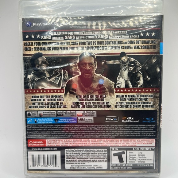 The Fight: Lights Out (Sony PlayStation 3, 2010) Factory Sealed - Picture 2 of 3